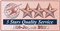 3 Stars Quality Service HDI-Japan 2023