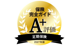 『保険完全ガイド2027』定期保険部門 A+評価