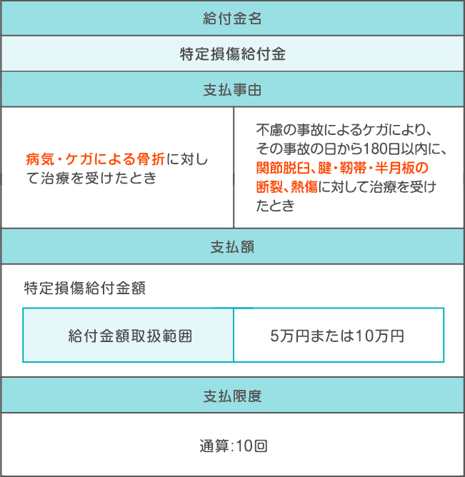 特定損傷給付金